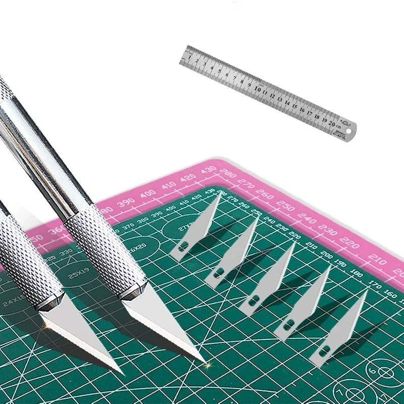 Leatherwork Table - A3 Cutting Pad Carving Knife /