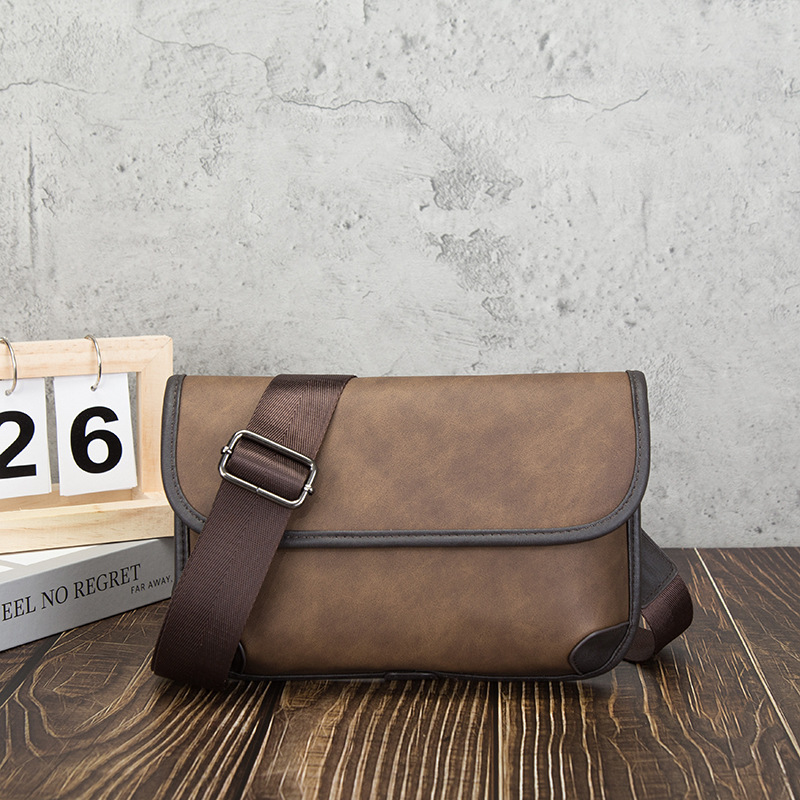 Leatherwork Letters - Luxury Brand Vintage Shoulder Bag For