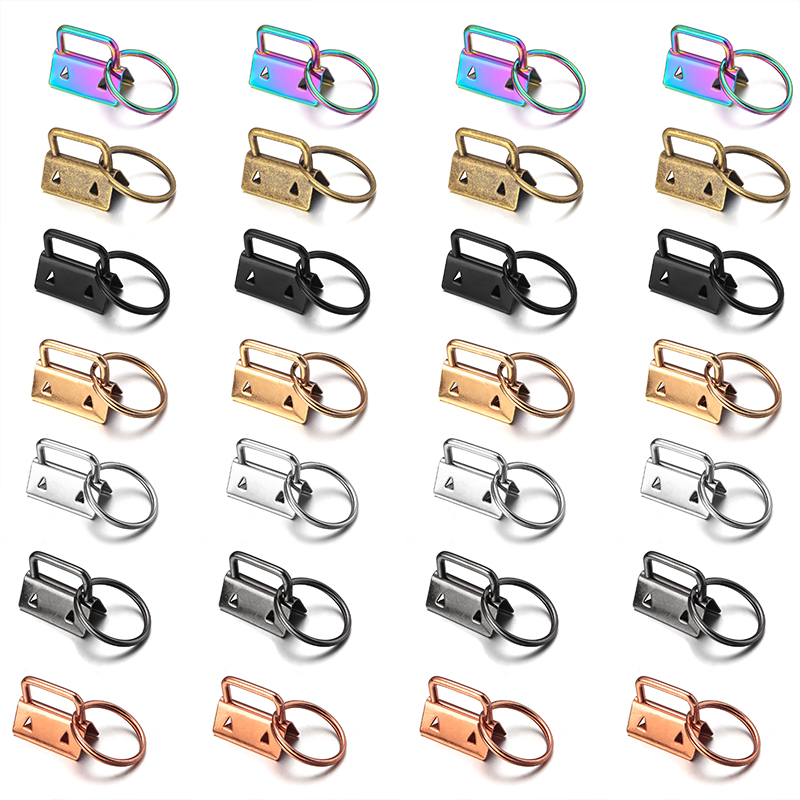 Leatherwork Hardware - 10pcs/Lot Tail Clip Key Fob Hardware
