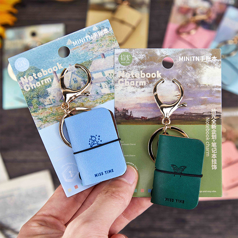 Leatherwork Books - Mr. Paper 2pcs PU Journal Keychain