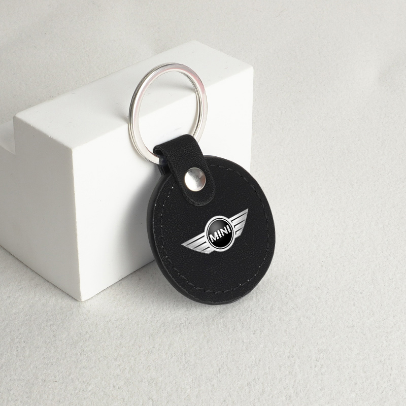 Leather Work For Car - Leather Car Keychain Keyring Key Ring