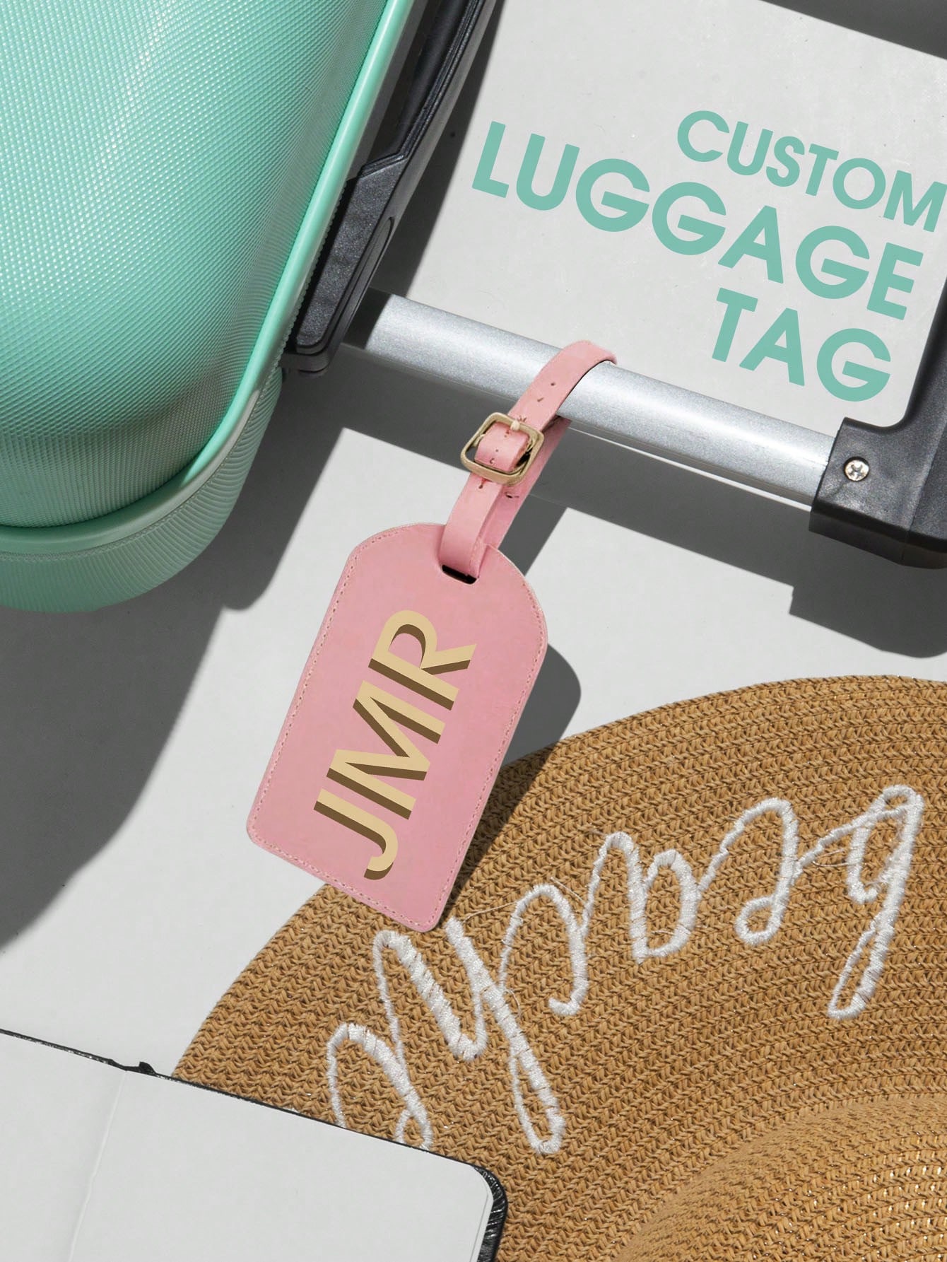 Personalized Initial Luggage T - đánh giá và giá Leatherwork Letters