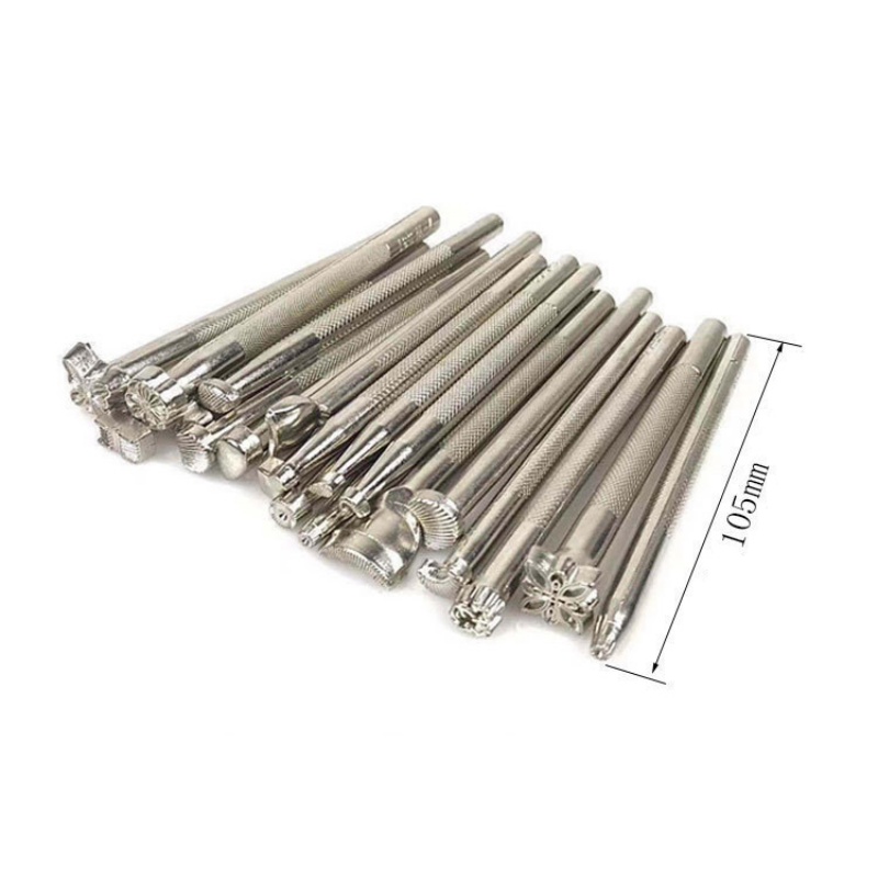 20Pcs Leather Stamping Tools L - đánh giá và giá Leatherwork Projects