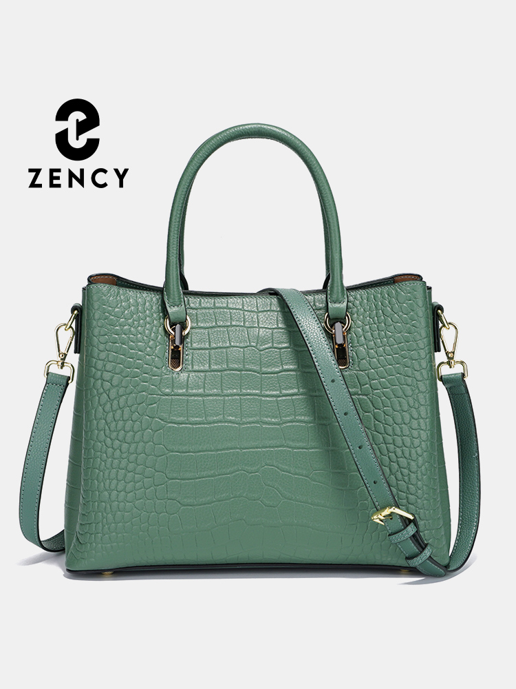 Zency Women's Genuine Leather  - đánh giá và giá Leather Work Handbag
