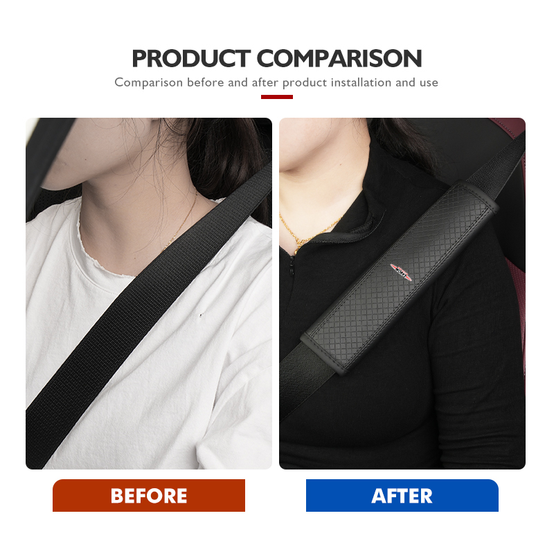 Leather Car Seat Belt Protecto - đánh giá và giá Leather Work For Car