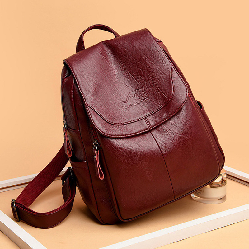Nóng Bagpack Nữ Thiết Kế Ba Lô - đánh giá và giá Leatherwork Letters