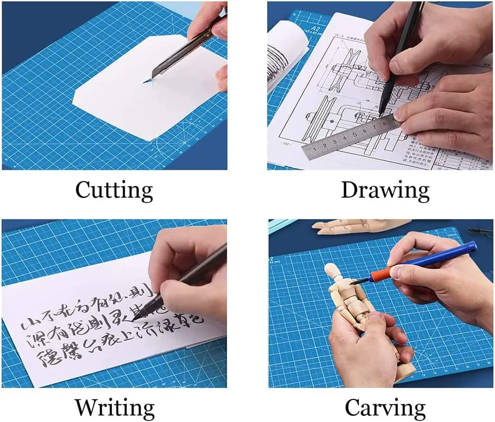 A3 A4 A5 PP Cutting Mat Workbe - đánh giá và giá Leatherwork Vise