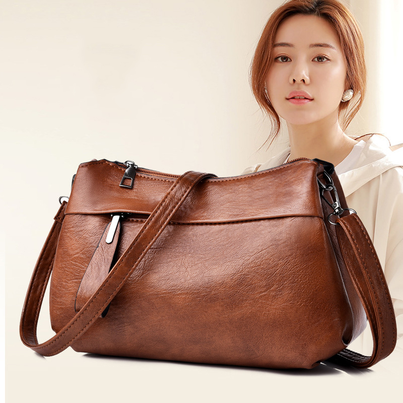 New Women's Shoulder Purse Bag - đánh giá và giá Leatherwork Letters