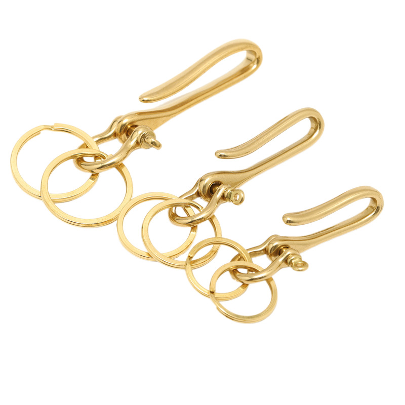 Brass Cloth Hook U-Shaped Key  - đánh giá và giá Leatherwork Hardware