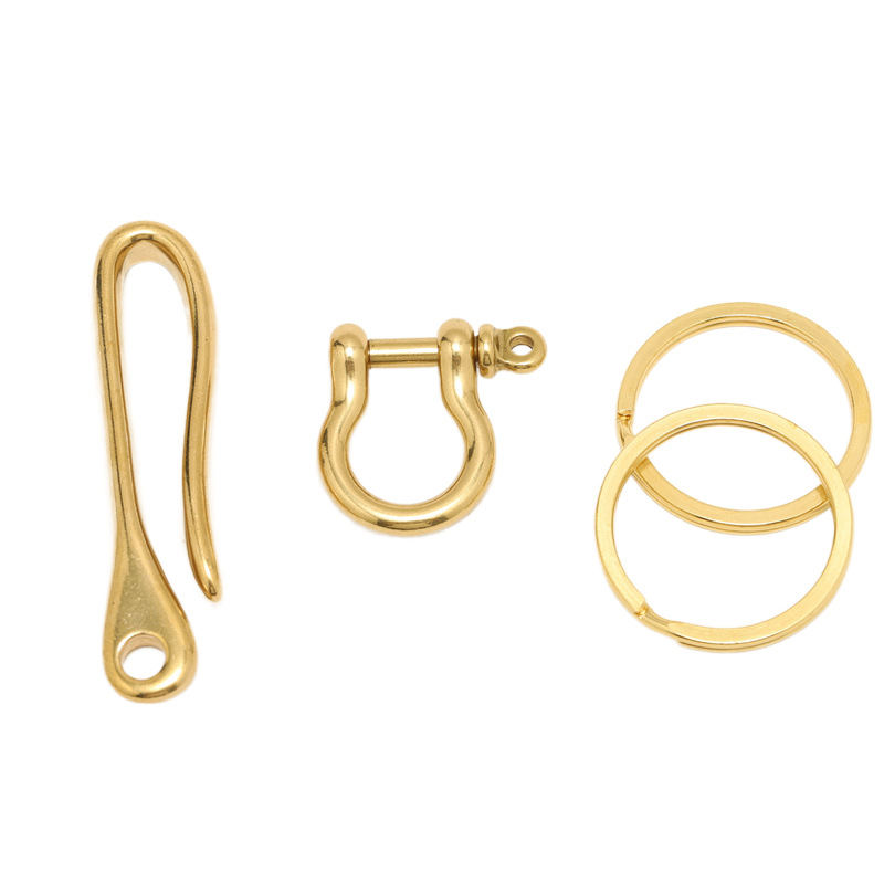 Brass Cloth Hook U-Shaped Key  - đánh giá và giá Leatherwork Hardware