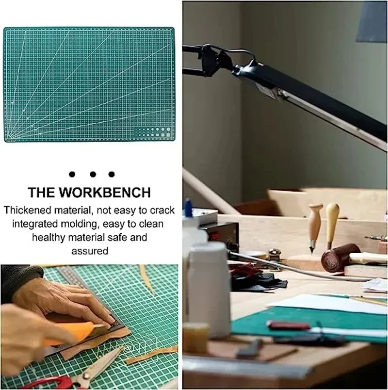 A3 A4 A5 PVC Cutting Mat Patch - đánh giá và giá Leather Workbench