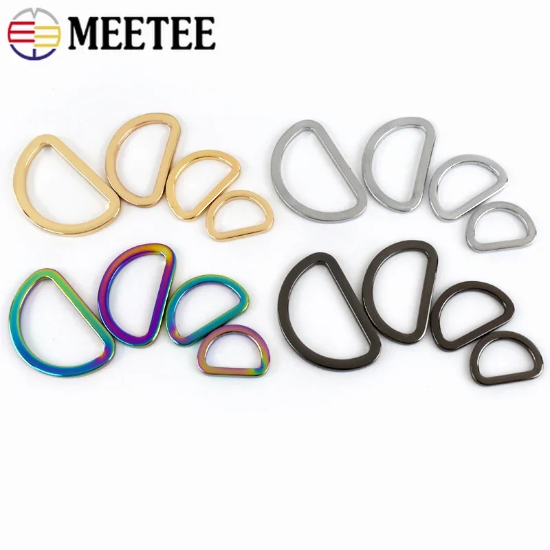 50Pcs 16-38mm D Rings Metal Bu - đánh giá và giá Leatherwork Hardware