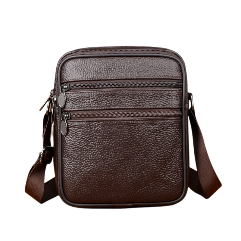 Men's Shoulder Messenger Bag C - đánh giá và giá Leather Work Handbag