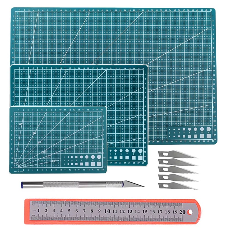 PVC Cutting Mat Set A3/A4/A5 C - đánh giá và giá Leatherwork Vise