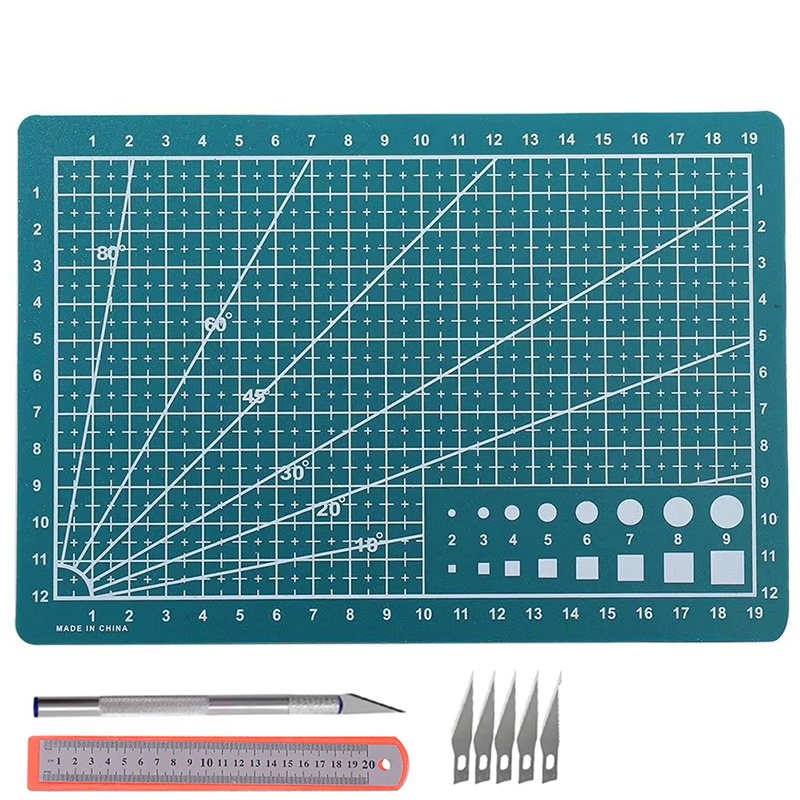 PVC Cutting Mat Set A3/A4/A5 C - đánh giá và giá Leatherwork Vise