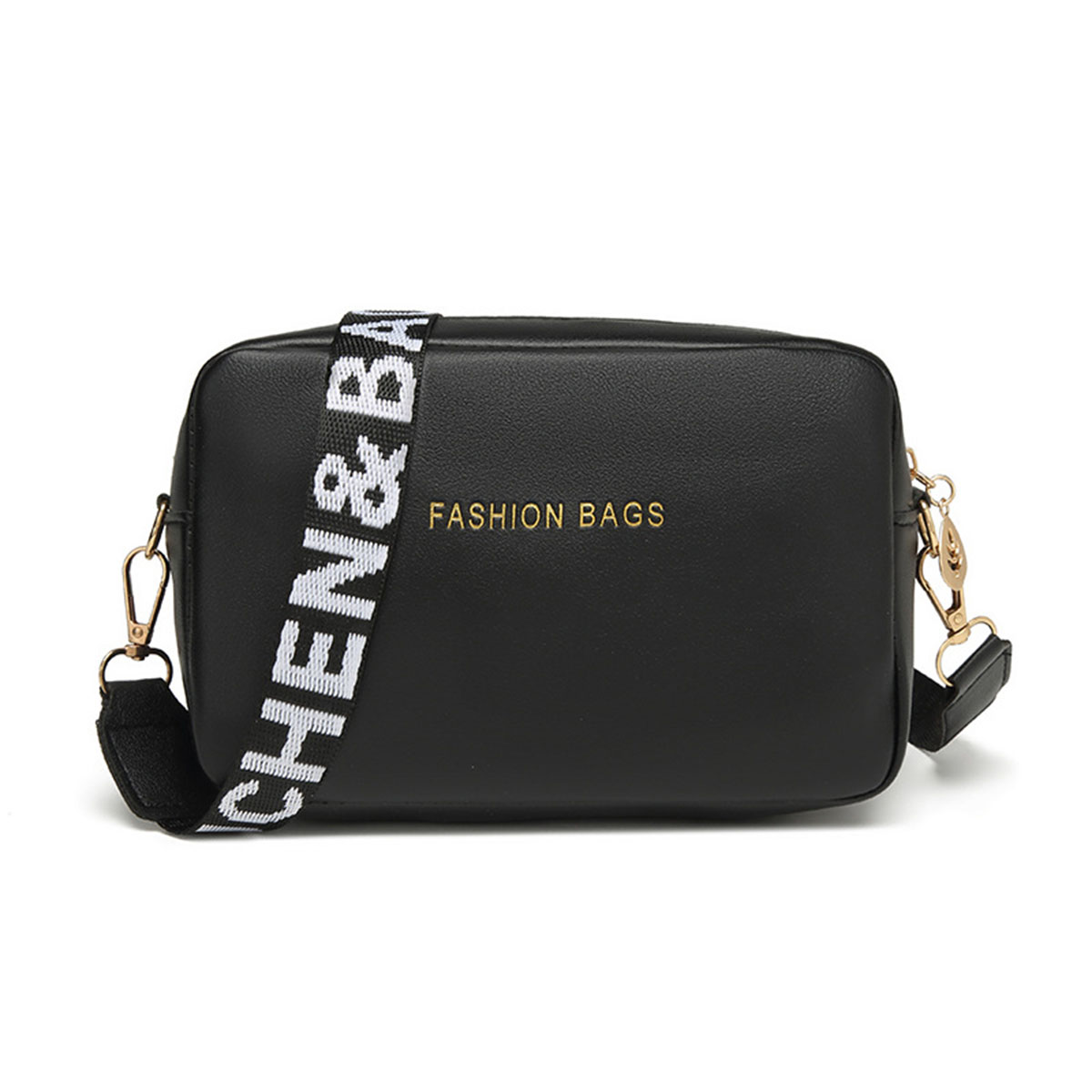 Women Black PU Leather Camera  - đánh giá và giá Leatherwork Letters