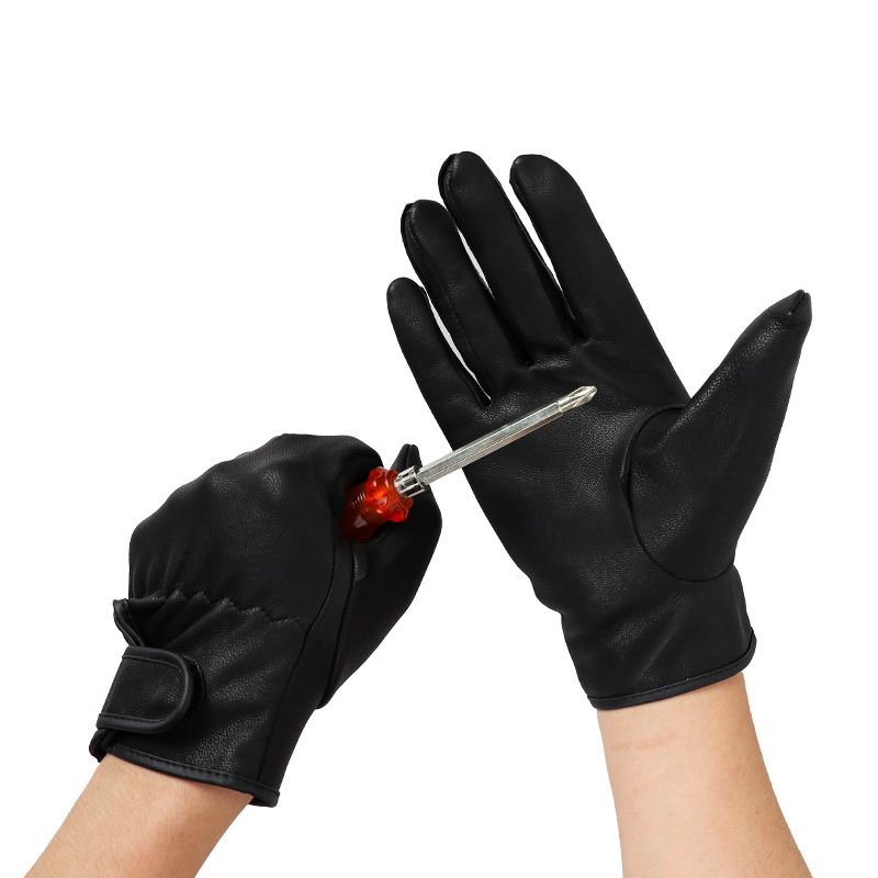 QIANGLEAF Đen Mỏng Da Dê Xe Th - đánh giá và giá Leather Work For Car