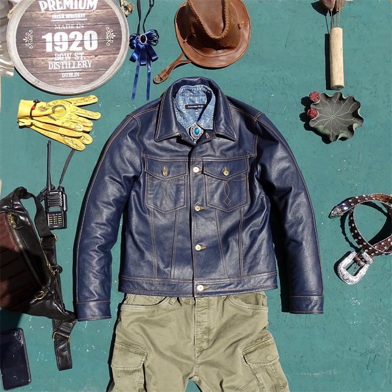  Knight Genuine Leather Jacket - đánh giá và giá Leather Work Jeans