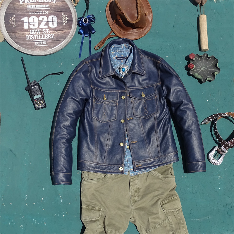  Knight Genuine Leather Jacket - đánh giá và giá Leather Work Jeans