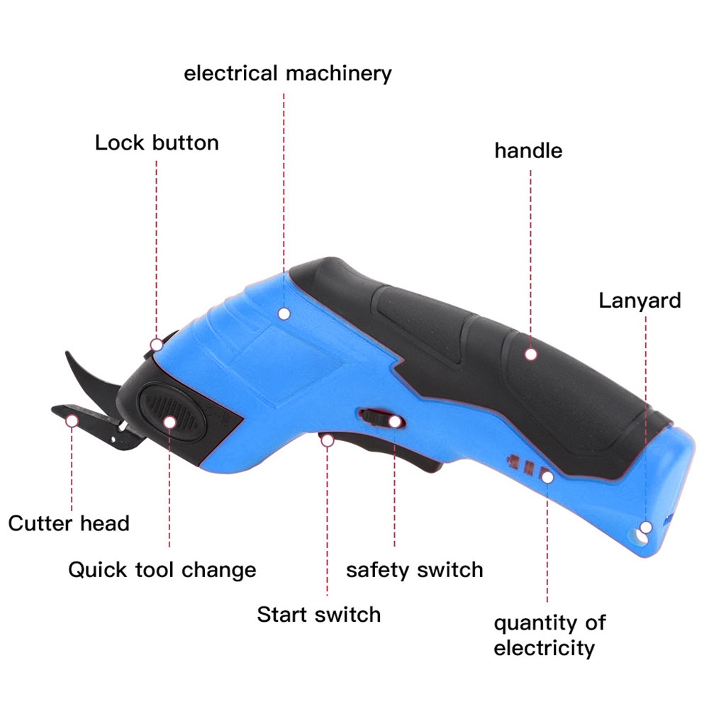 3.6V Electric Scissors Fabric  - đánh giá và giá Leatherwork Projects