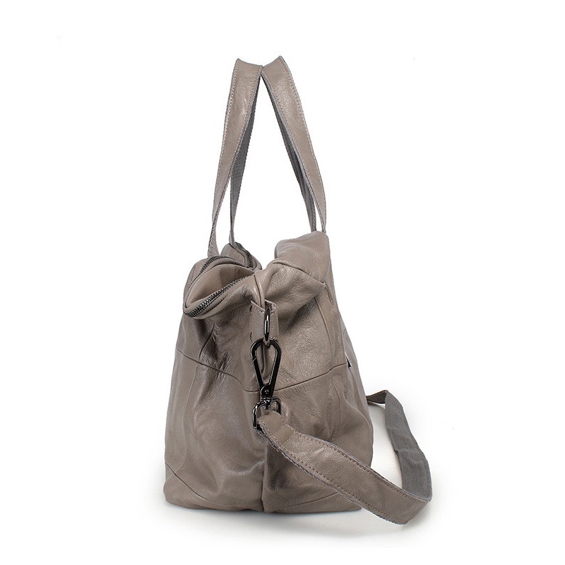 Large Capacity Tote Bag for Wo - đánh giá và giá Leather Work Handbag