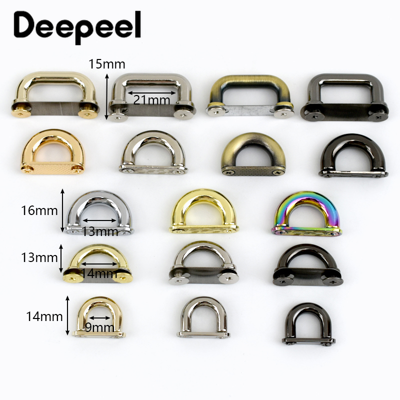 Deepeel 5/10Pcs Metal Buckles  - đánh giá và giá Leatherwork Hardware