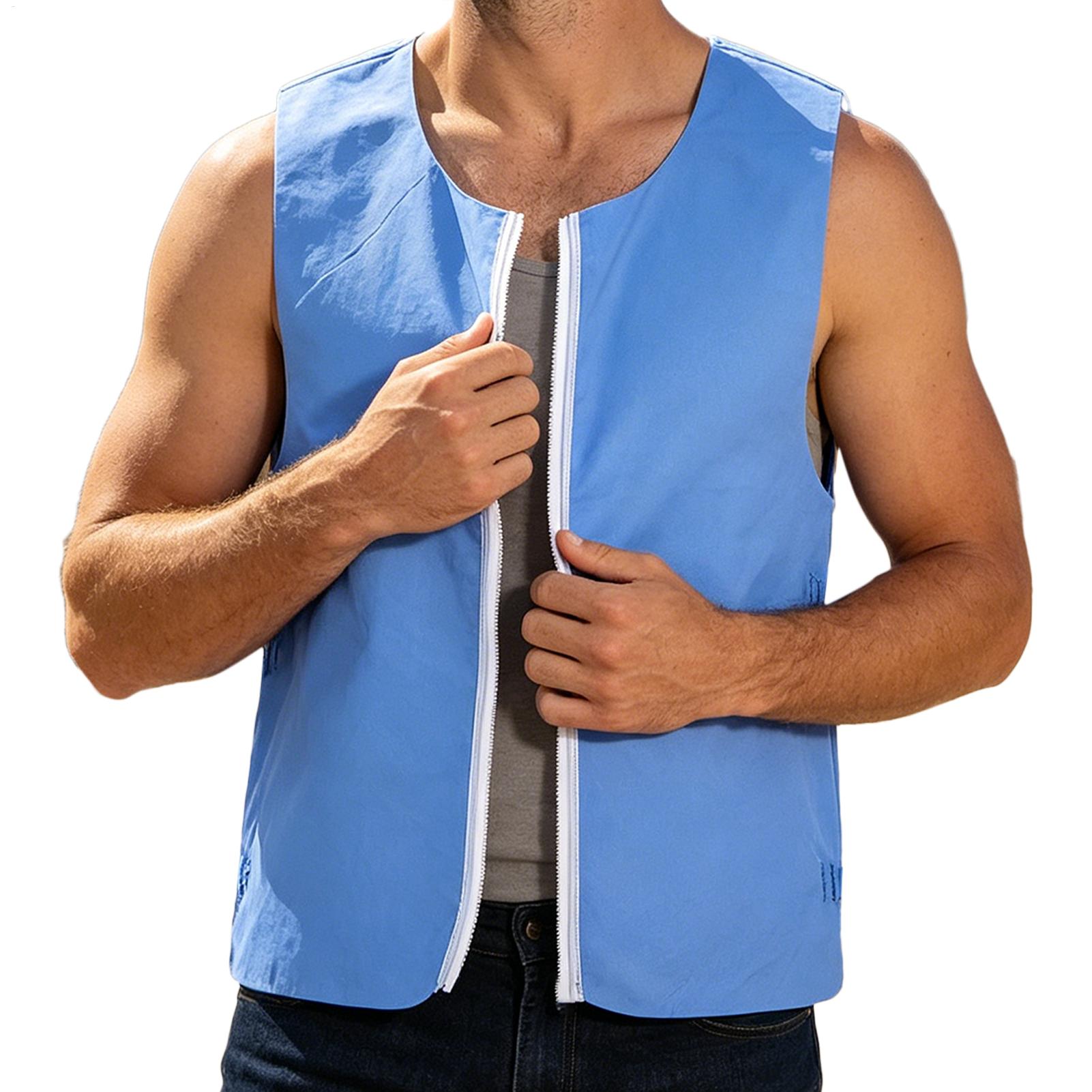 Cooling Vest Reusable Long-Las - đánh giá và giá Leather Work Vest For Men