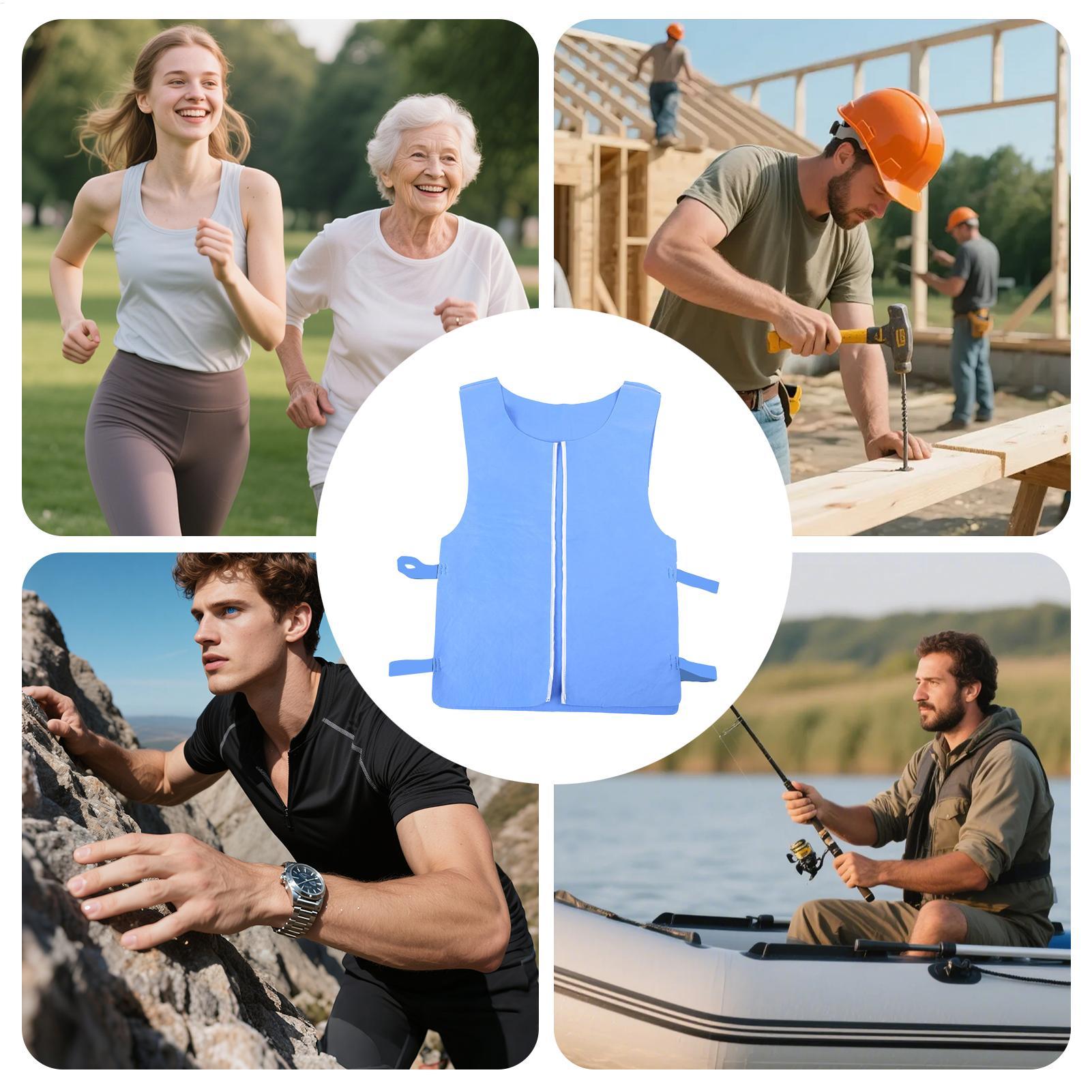Cooling Vest Reusable Long-Las - đánh giá và giá Leather Work Vest For Men