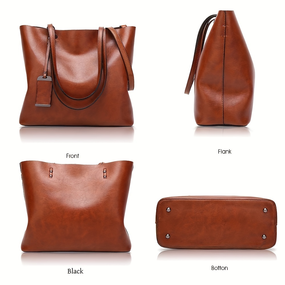 Fashionable Classic Retro Leat - đánh giá và giá Leather Work Handbag