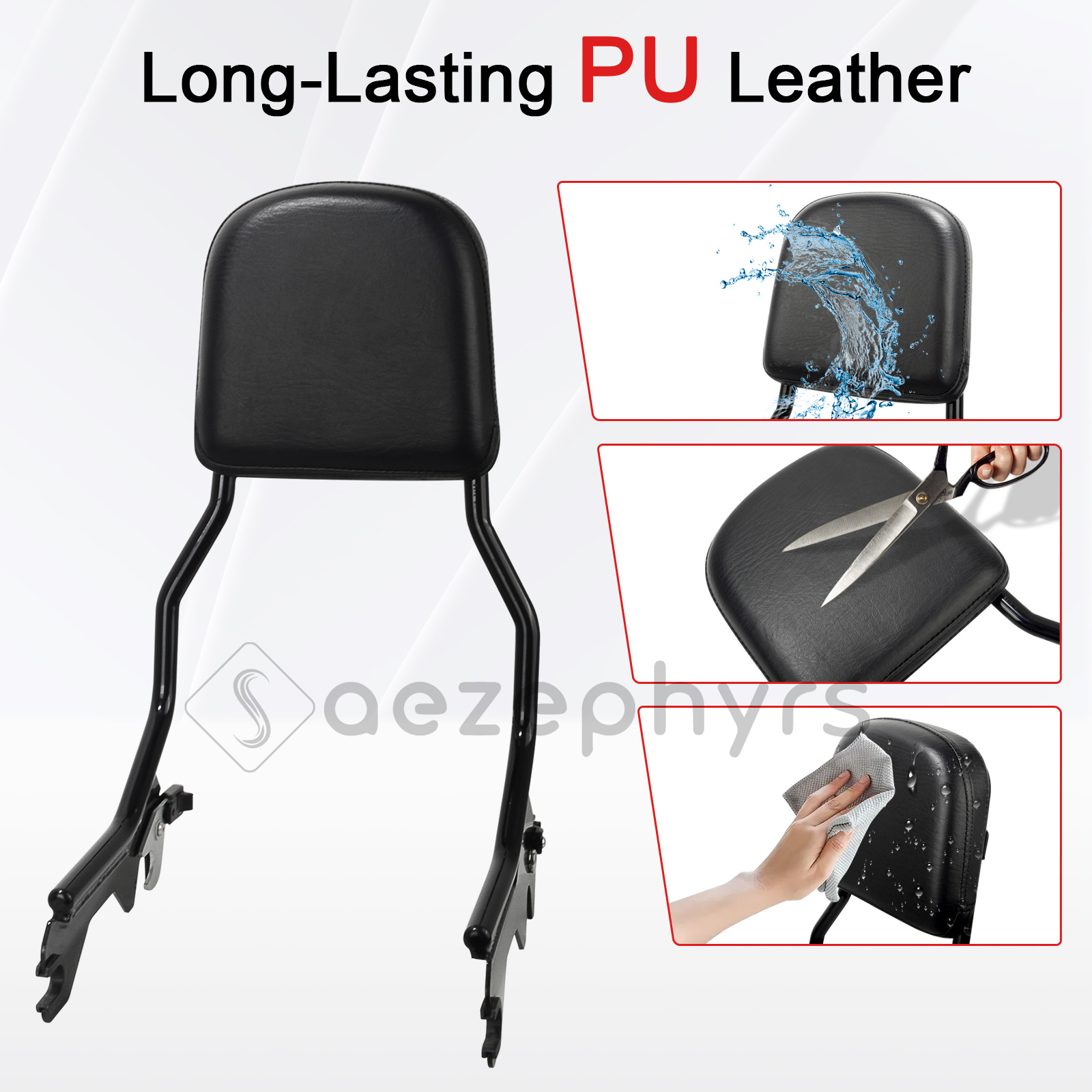 Motorcycle Standard Sissy Bar  - đánh giá và giá Leather Workbench